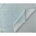 Custom 100% Polyester Plaut Print Velvet Knitted Dyed